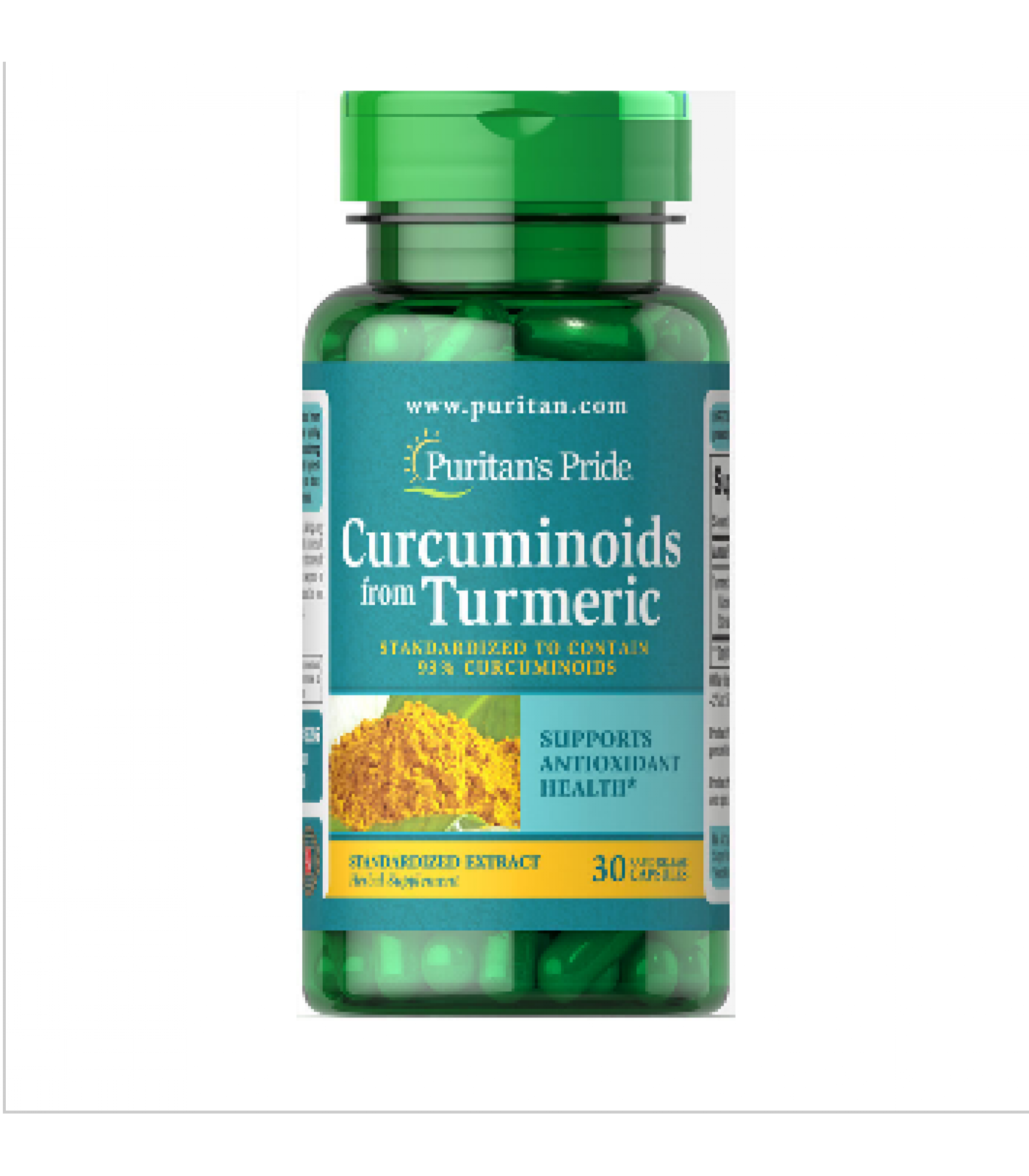 Puritan's Pride - Curcuminoids from Turmeric / 30caps.​